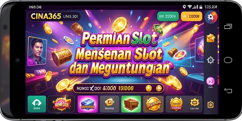 Tampilan menarik dari gameplay slot di CINA365.