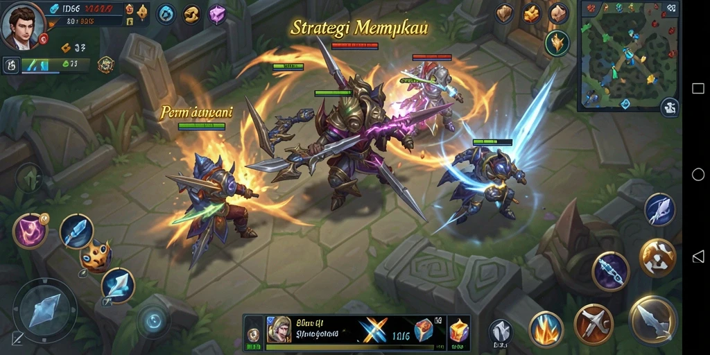 Tampilan gameplay ID66 yang menegangkan dan penuh strategi.
