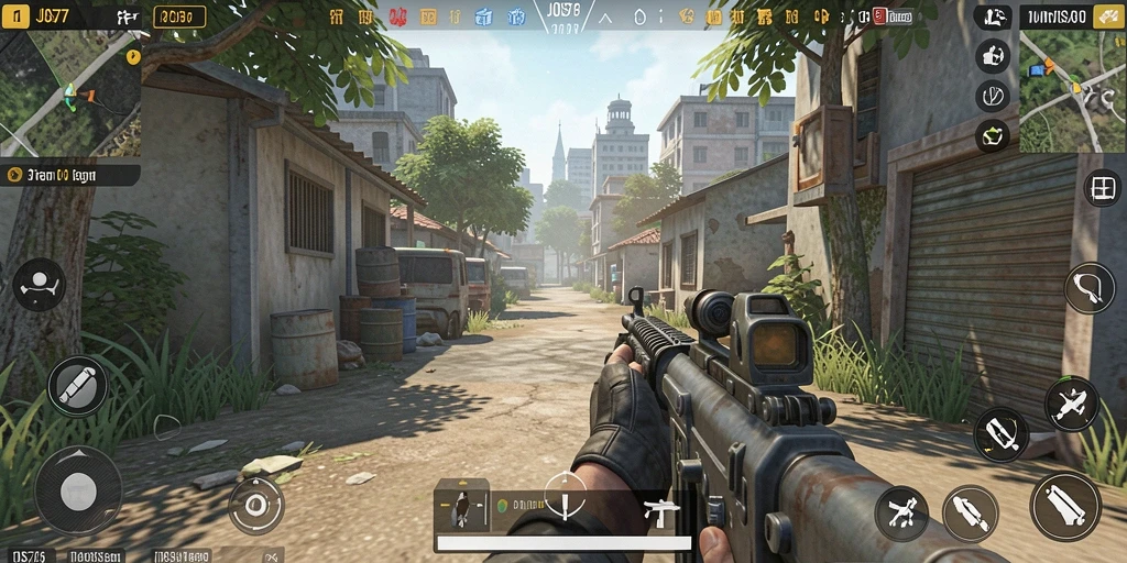 Tampilan mendebarkan dari gameplay TPS JOS77.