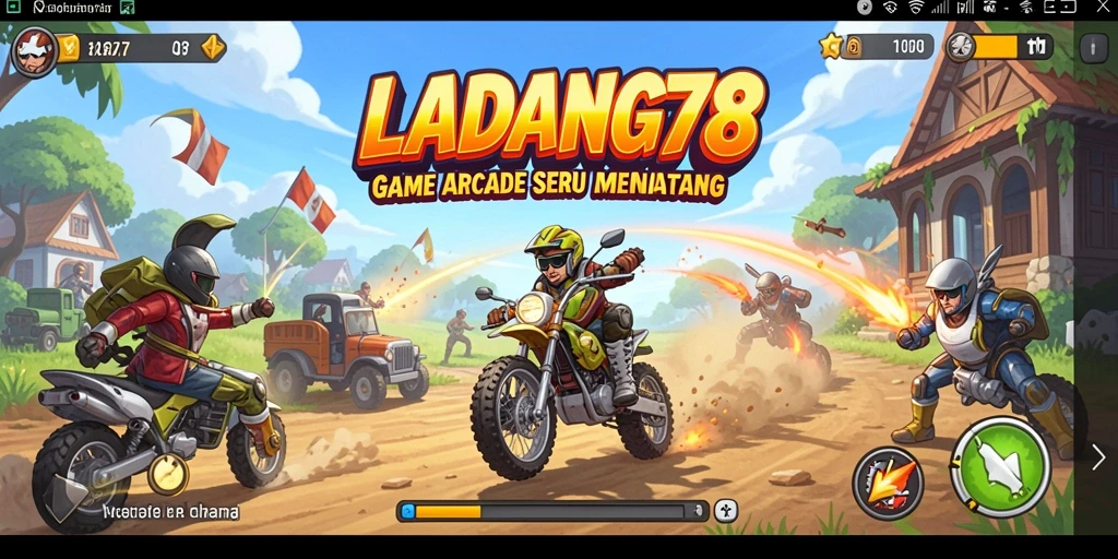 Screenshot dari LADANG78 menampilkan aksi gameplay yang seru dan menantang.