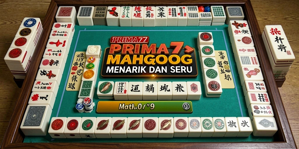 Tampilan gameplay seru dalam permainan Mahjong PRIMA77.