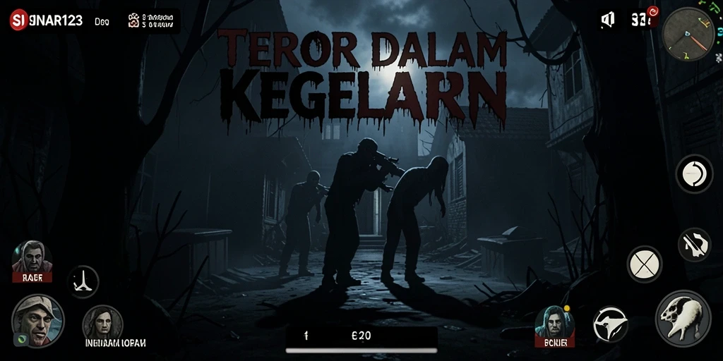 Tangkapan layar gameplay menyeramkan SINAR123 yang penuh ketegangan.